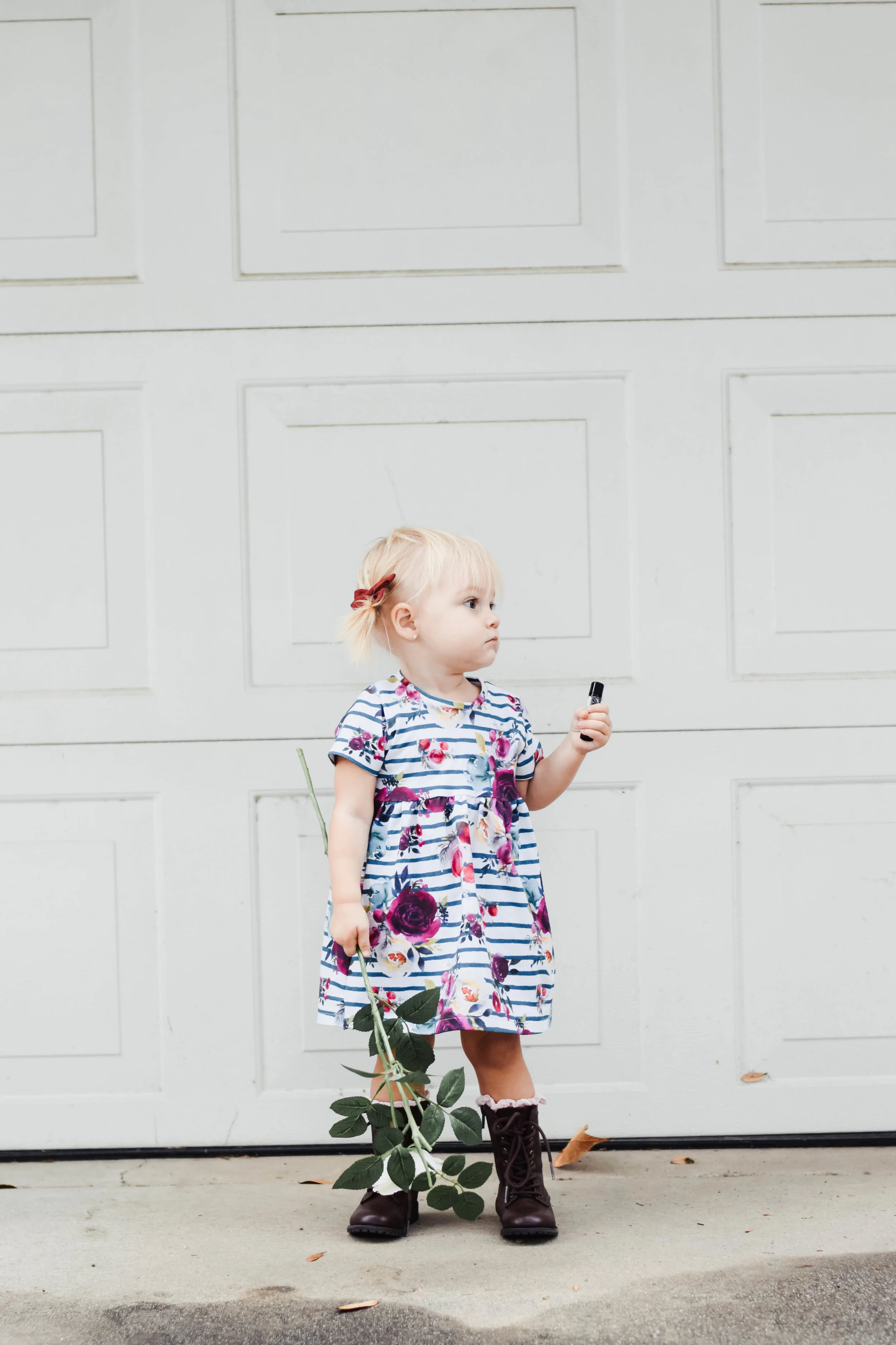 Little girl dress with boots discount